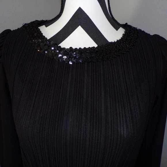 Vintage S L Petites Sz 10 Medium Formal Dress - Picture 7 of 7